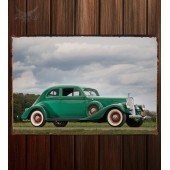 Металлическая табличка Pierce-Arrow Silver Arrow Coupe (840A)